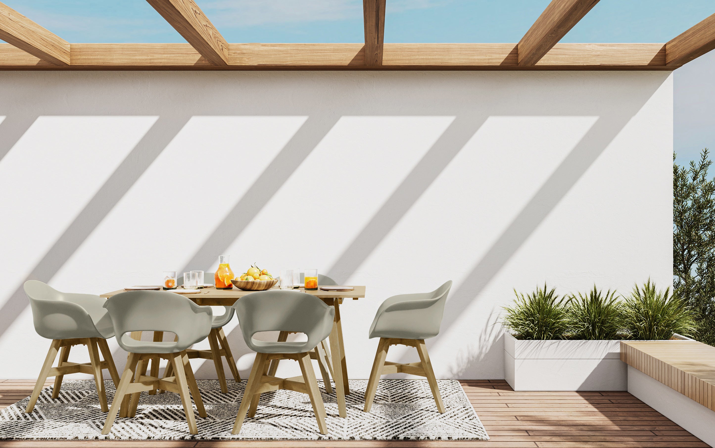 Kona 7 Piece Outdoor Dining Set