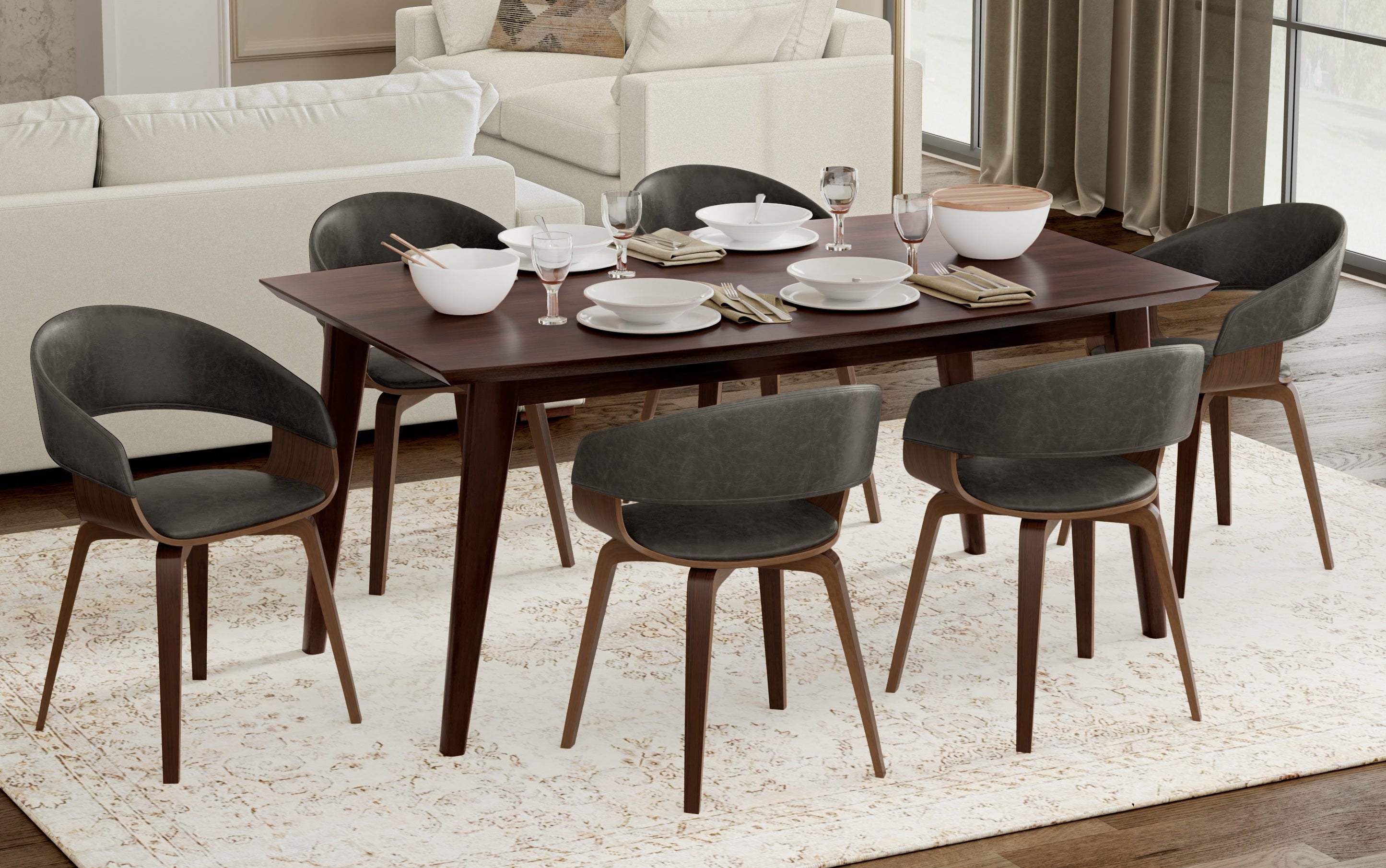 Lowell / Draper 7 Pc Dining Set