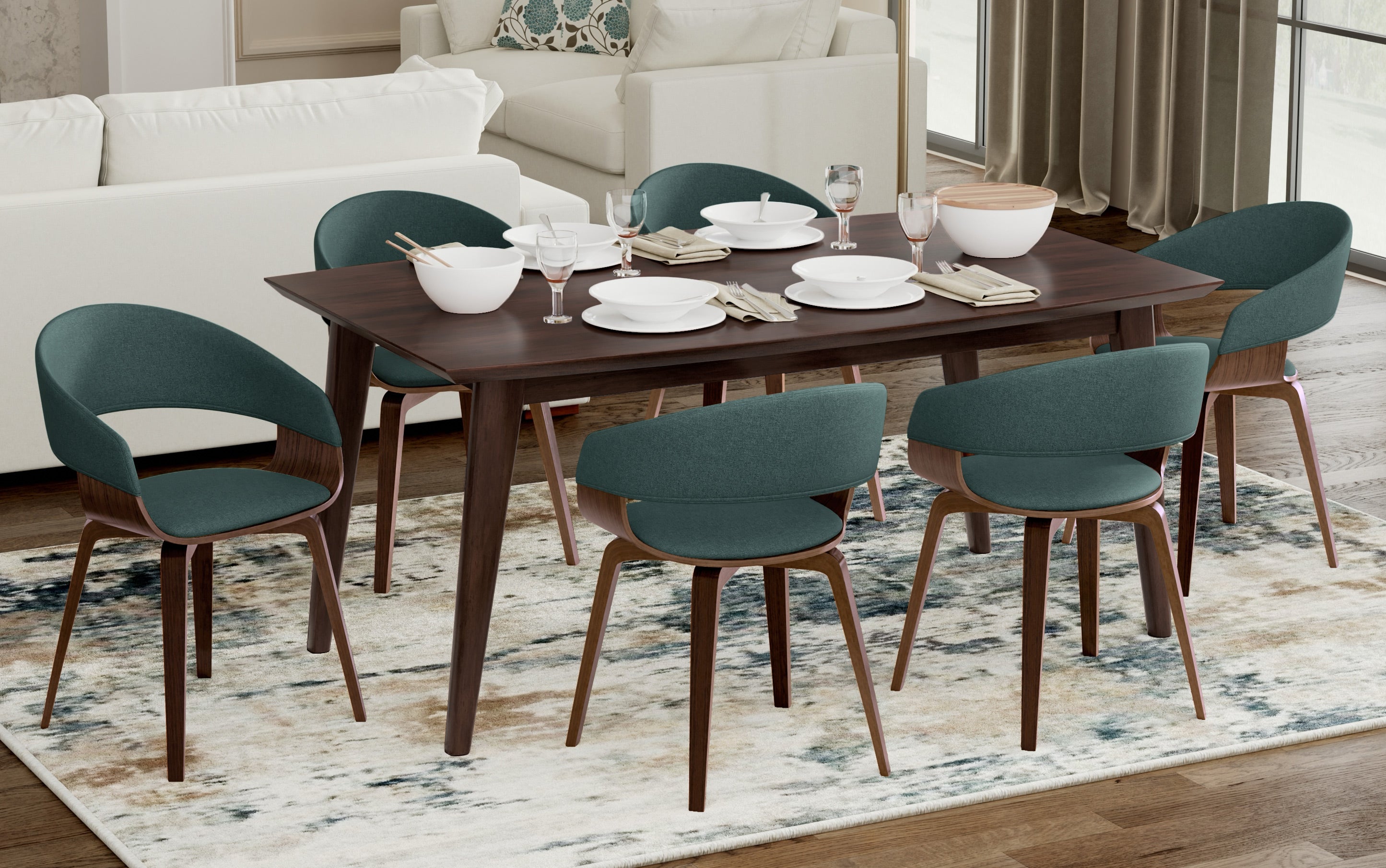 Lowell / Draper 7 Pc Dining Set