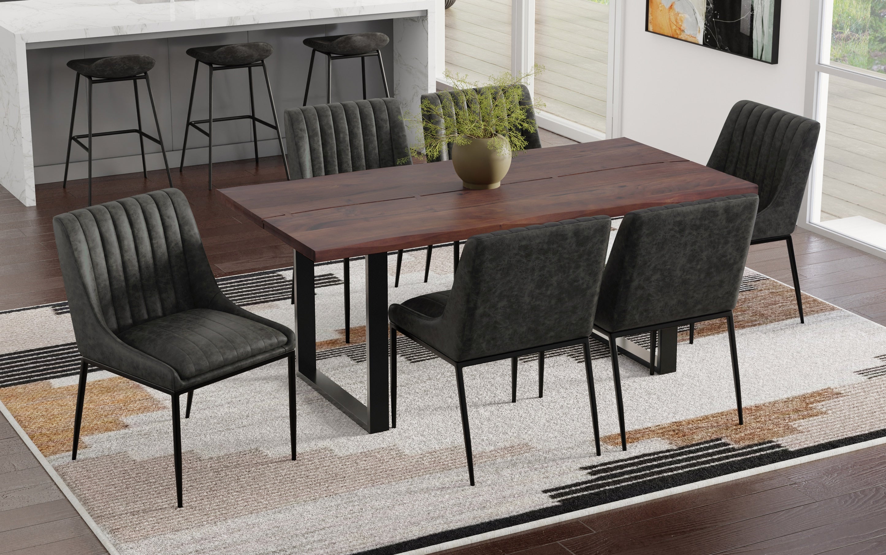 Melody / Fieldcrest 7 Pc Dining Set