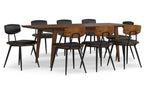 Mavis / Draper 9 Pc Dining Set