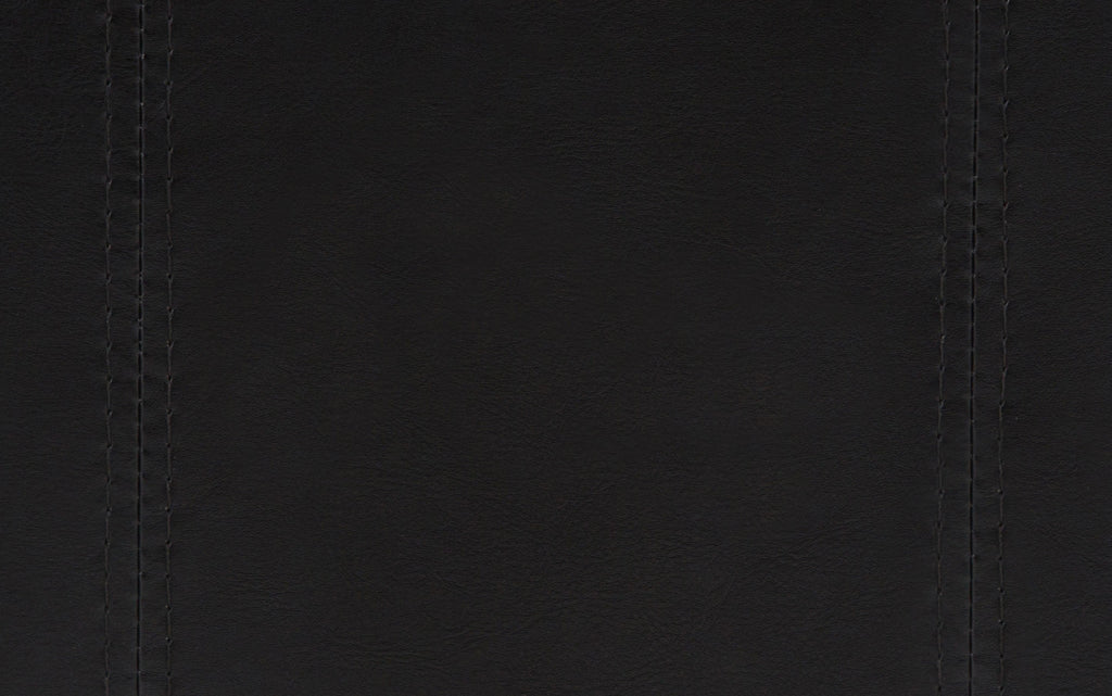 Amelia Storage Ottoman in Vegan Leather