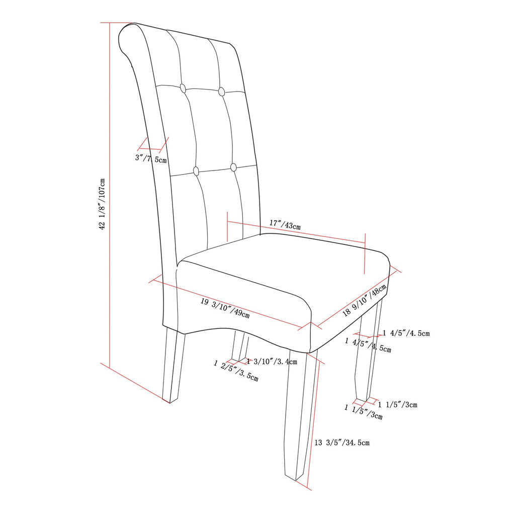 Cosmopolitan Dining Chair in Denim Blue