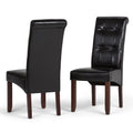Cosmopolitan Dining Chair in Vegan Leather (Set of 2)