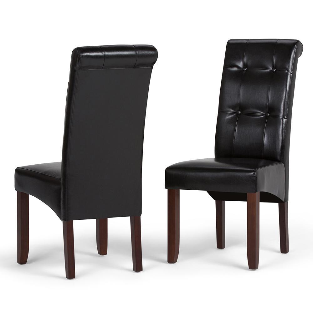 Cosmopolitan Dining Chair in Vegan Leather (Set of 2)