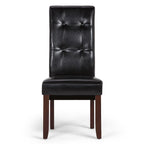 Cosmopolitan Dining Chair in Vegan Leather (Set of 2)