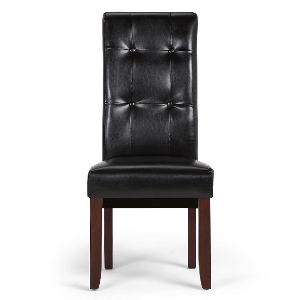 Cosmopolitan Dining Chair in Vegan Leather (Set of 2)