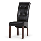 Cosmopolitan Dining Chair in Vegan Leather (Set of 2)