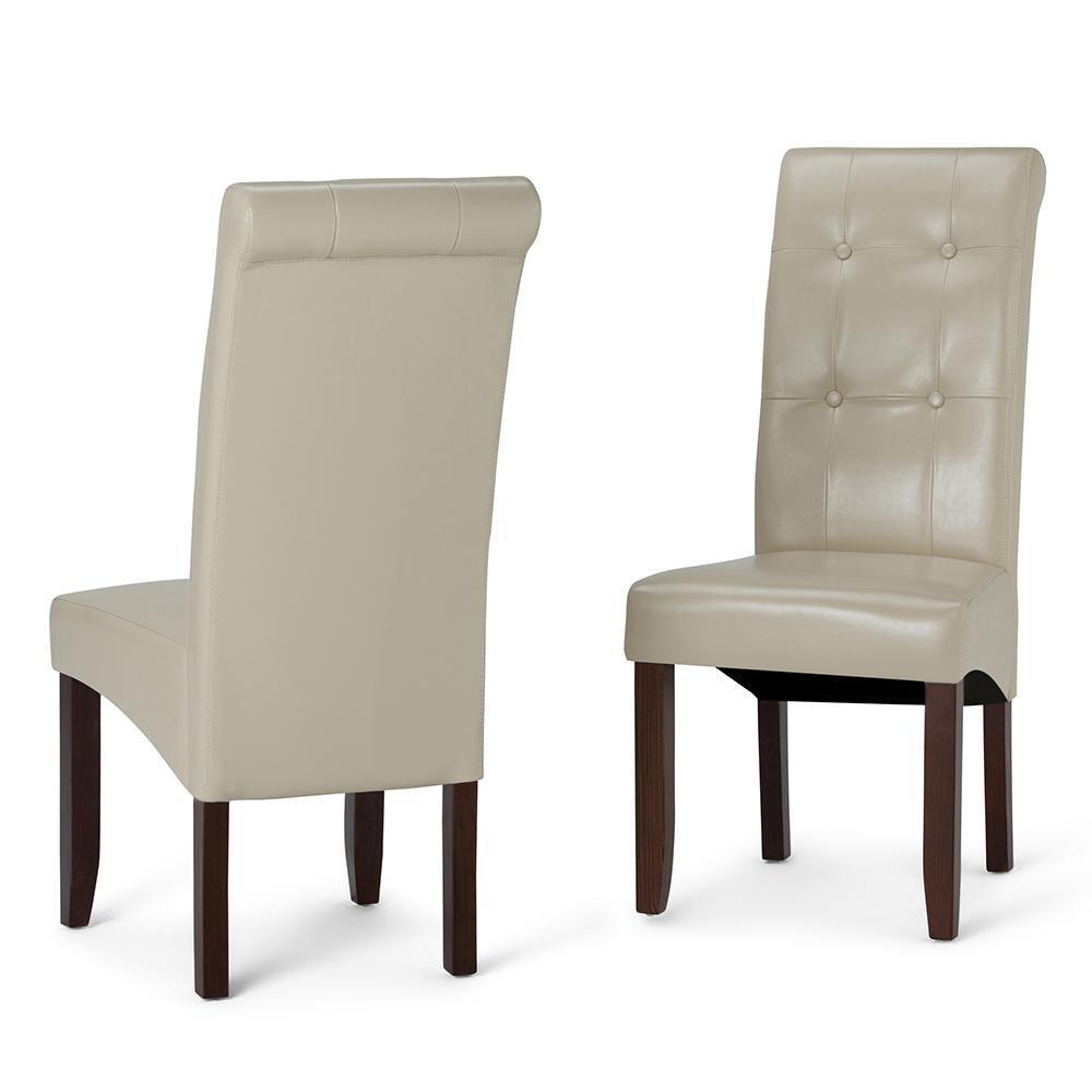Cosmopolitan Dining Chair in Vegan Leather (Set of 2)