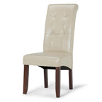 Cosmopolitan Dining Chair in Vegan Leather (Set of 2)