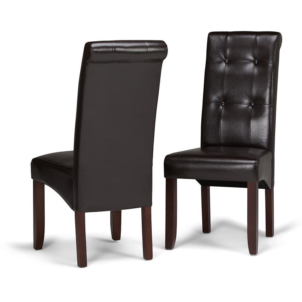 Cosmopolitan Dining Chair in Tanners Brown (Set of 2)