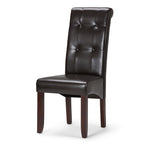 Cosmopolitan Dining Chair in Vegan Leather (Set of 2)