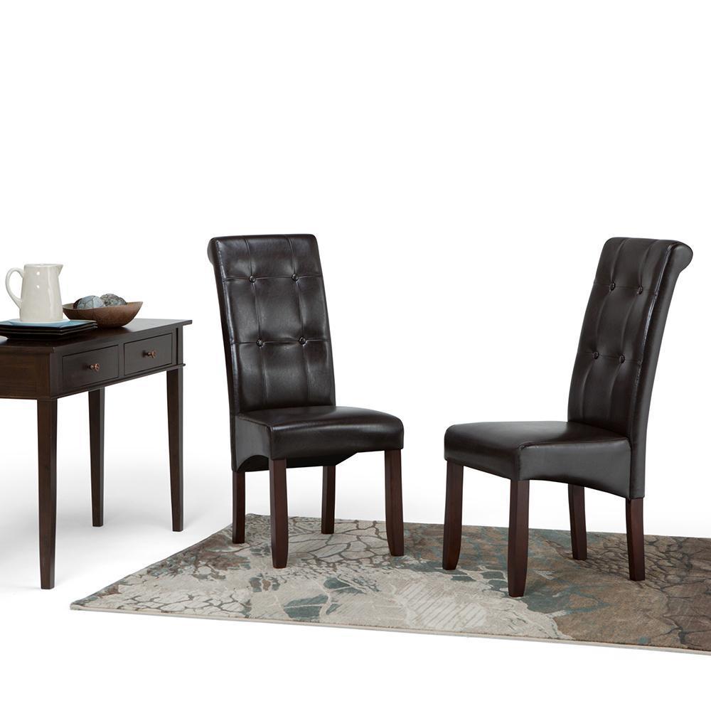 Cosmopolitan Dining Chair in Tanners Brown (Set of 2)