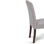 Acadian Dining Chair (Set of 2) in Linen Style Fabric