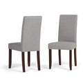 Acadian Dining Chair (Set of 2) in Linen Style Fabric