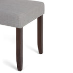 Acadian Dining Chair (Set of 2) in Linen Style Fabric