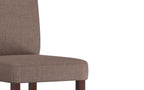 Acadian Dining Chair (Set of 2) in Linen Style Fabric
