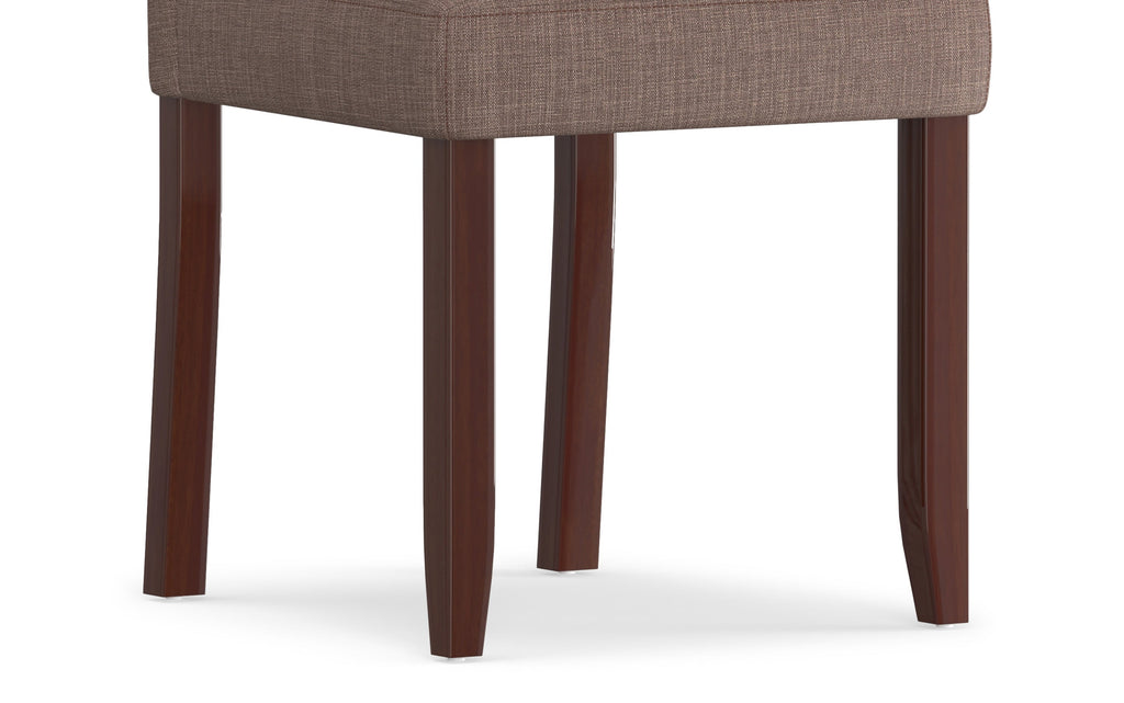 Acadian Dining Chair (Set of 2) in Linen Style Fabric