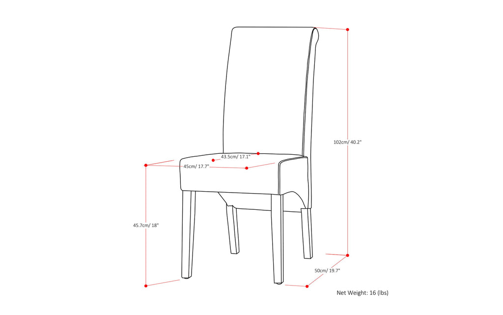 Avalon Dining Chair (Set of 2)