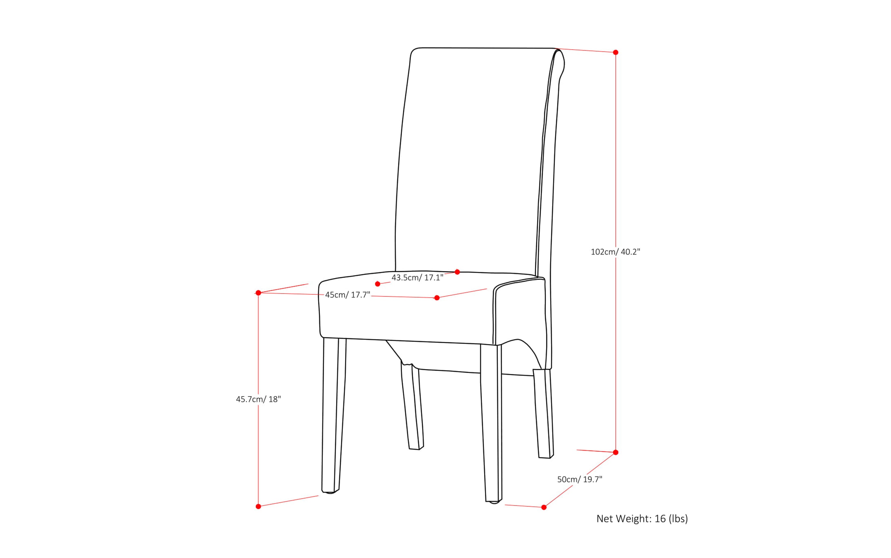 Avalon Dining Chair (Set of 2)