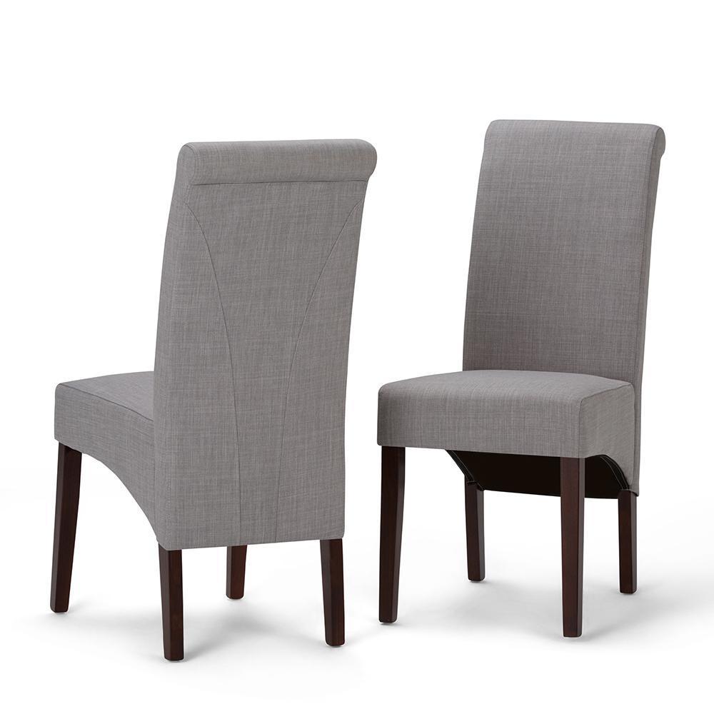 Avalon Dining Chair in Linen Style Fabric