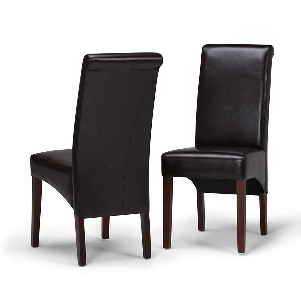 Avalon Dining Chair (Set of 2) in Vegan Leather