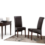 Avalon Dining Chair (Set of 2) in Vegan Leather