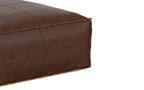 Brody Large Square Coffee Table Pouf