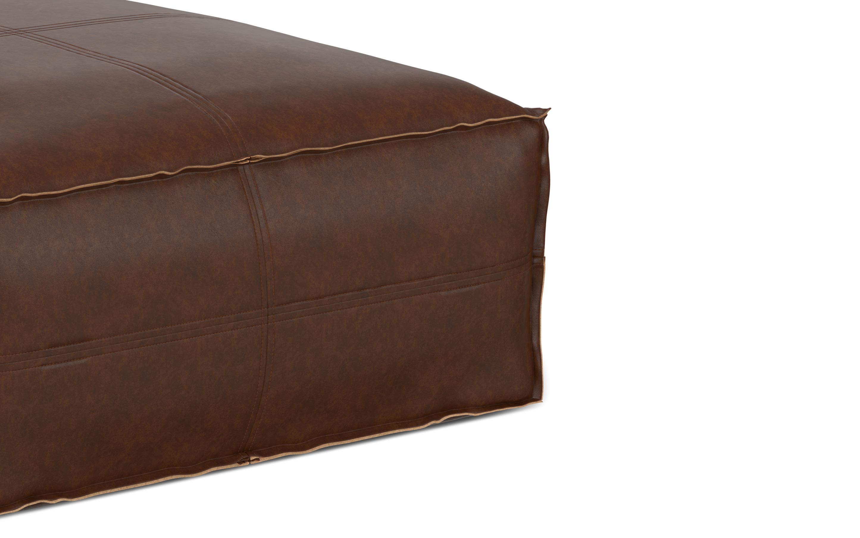 Brody Large Square Coffee Table Pouf