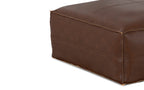 Brody Large Square Coffee Table Pouf